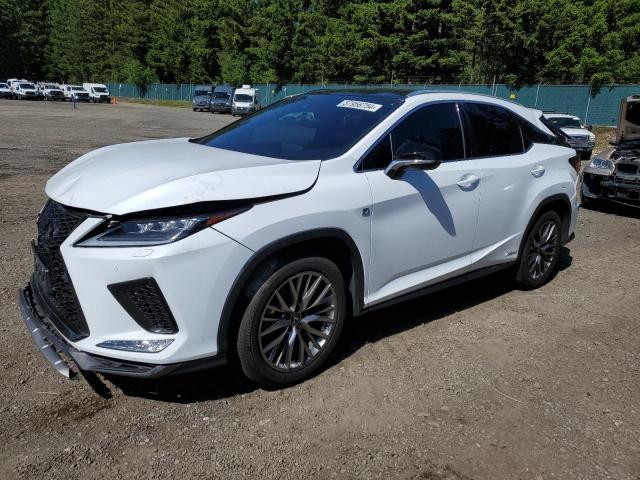 2022 Lexus Rx 450H F-Sport VIN: 2T2YGMDA5NC077996 Lot: 57956754