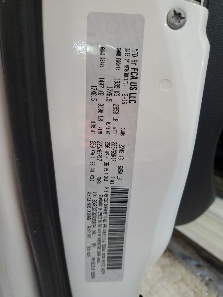 2C4RDGEG6GR318764 2016 Dodge Grand Caravan R/T