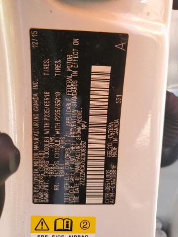 2016 Lexus Rx 350 VIN: 2T2ZZMCA7GC008567 Lot: 60073304