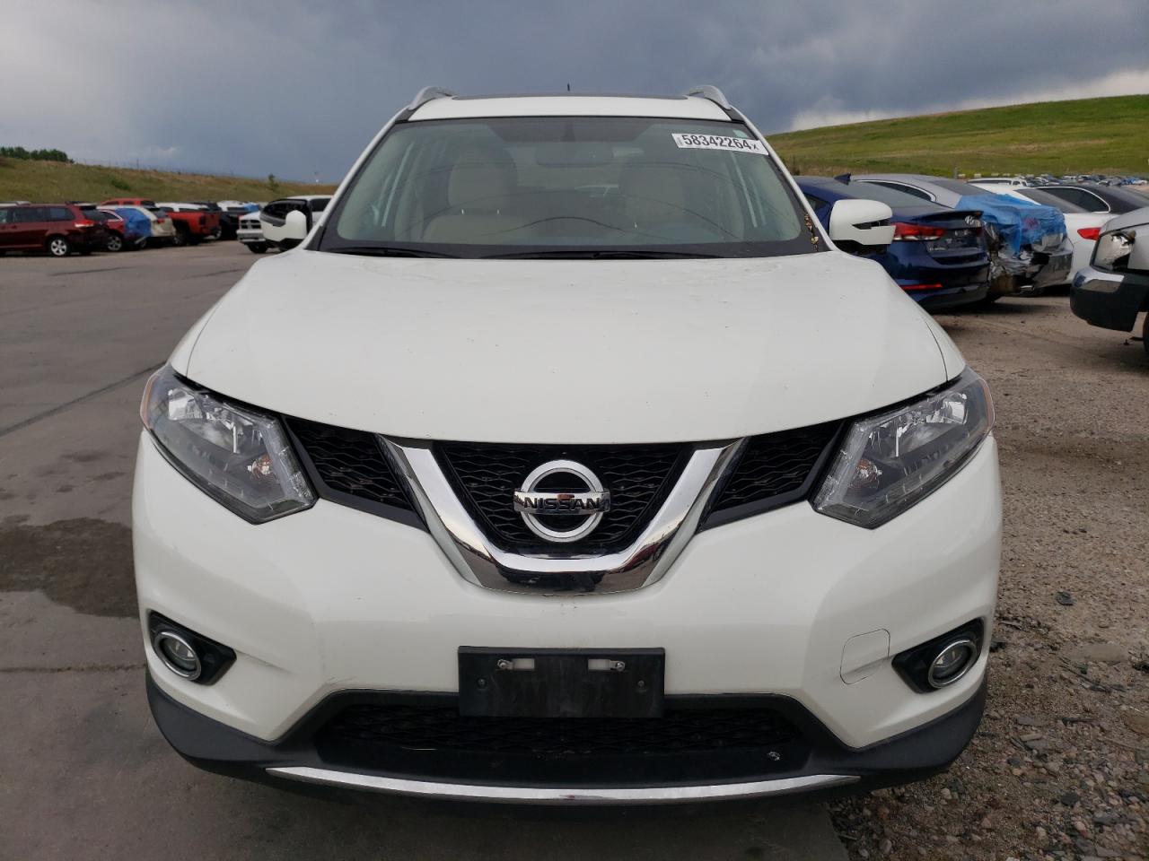 5N1AT2MV7GC740923 NISSAN ROGUE 2016