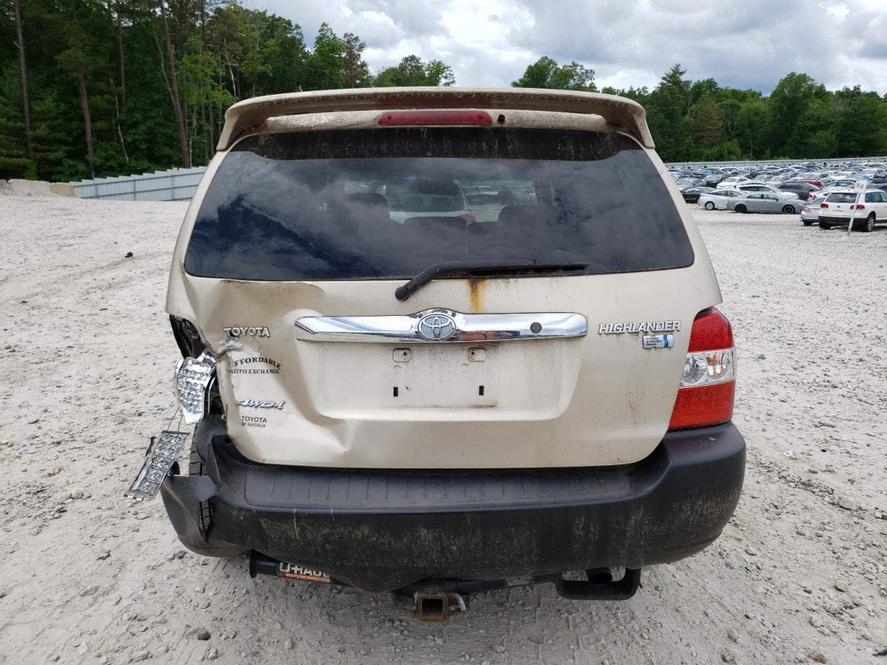 JTEEW21A860026485 2006 Toyota Highlander Hybrid