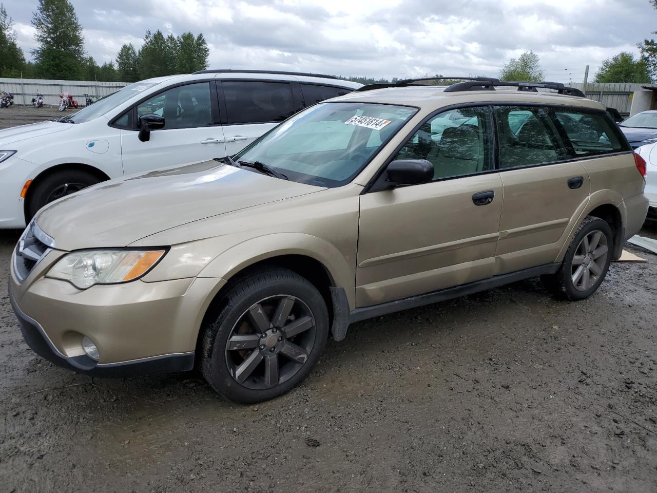 4S4BP61C097335100 2009 Subaru Outback 2.5I