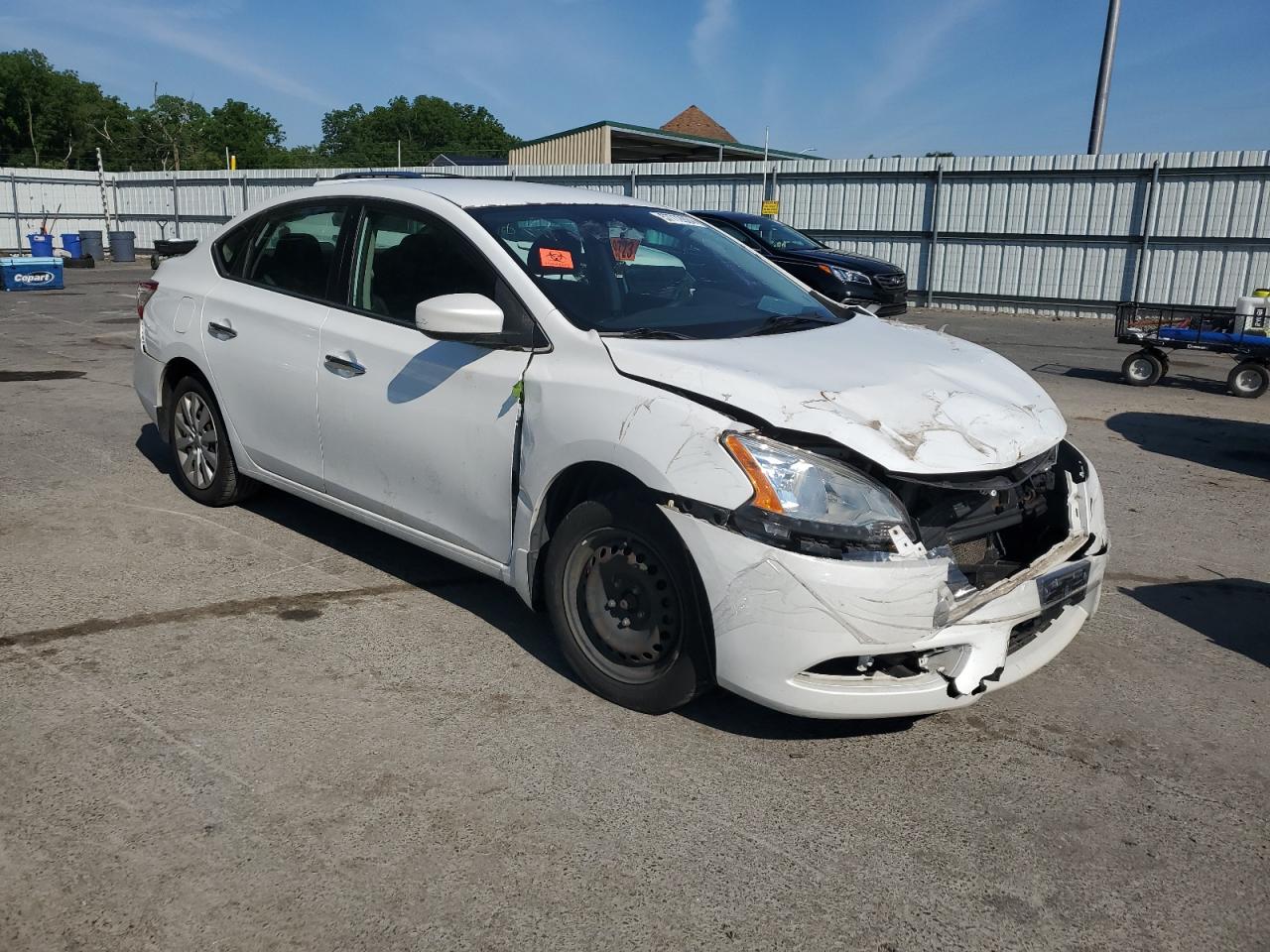 2014 Nissan Sentra S vin: 3N1AB7AP3EY323803