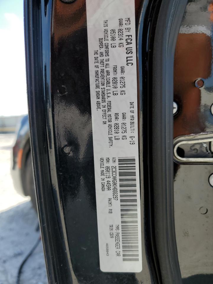 2C3CCAAG0KH666297 2019 Chrysler 300 Touring