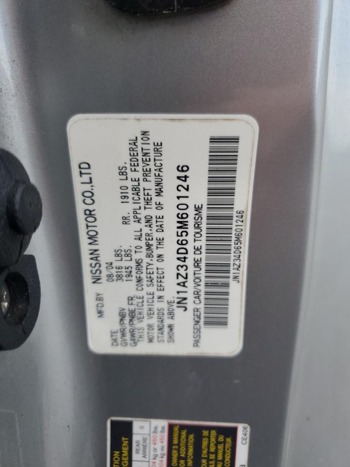 JN1AZ34D65M601246 2005 Nissan 350Z Coupe