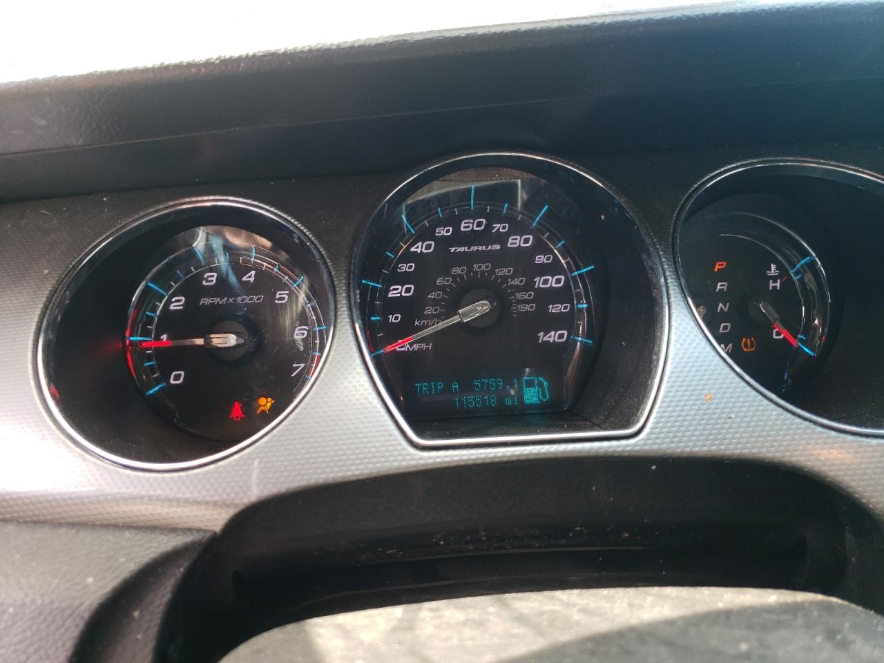 1FAHP2EW1CG120978 2012 Ford Taurus Sel