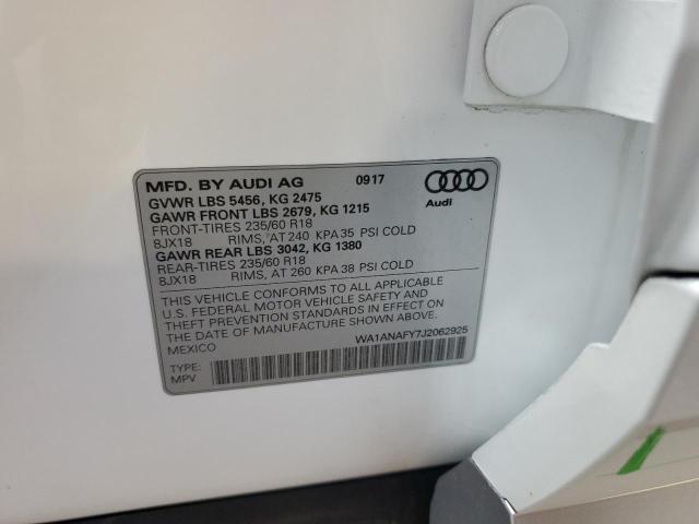 WA1ANAFY7J2062925 2018 AUDI Q5 - Image 13