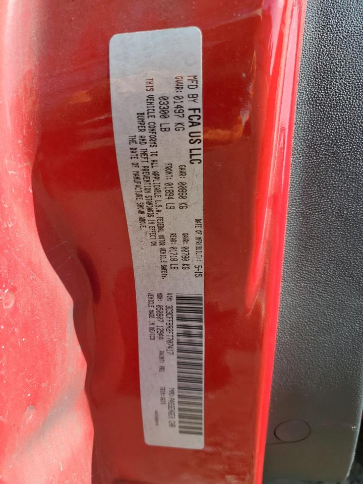 3C3CFFBR2FT707417 2015 Fiat 500 Sport