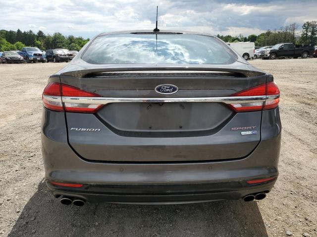 2017 Ford Fusion Sport VIN: 3FA6P0VP8HR161094 Lot: 58041274