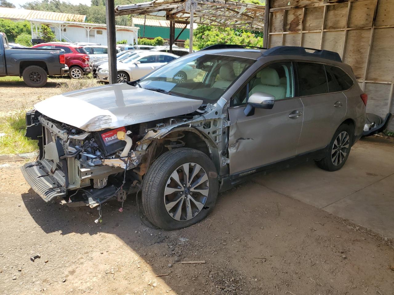 Lot #2599594524 2017 SUBARU OUTBACK 2.