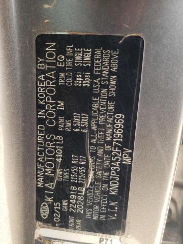 2015 KIA SOUL + - KNDJP3A52F7196969