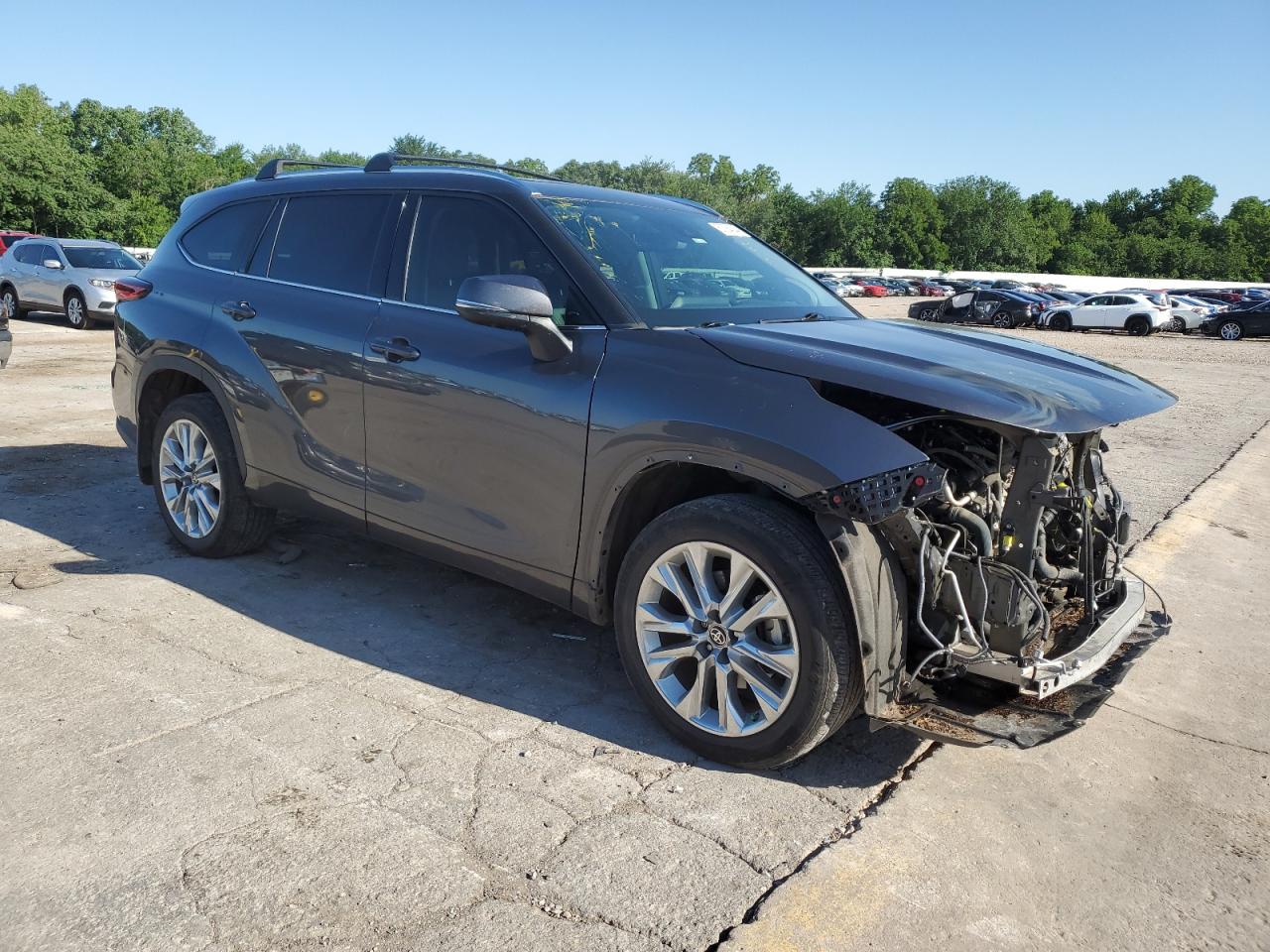 5TDYZRAH5MS089634 TOYOTA HIGHLANDER 2021