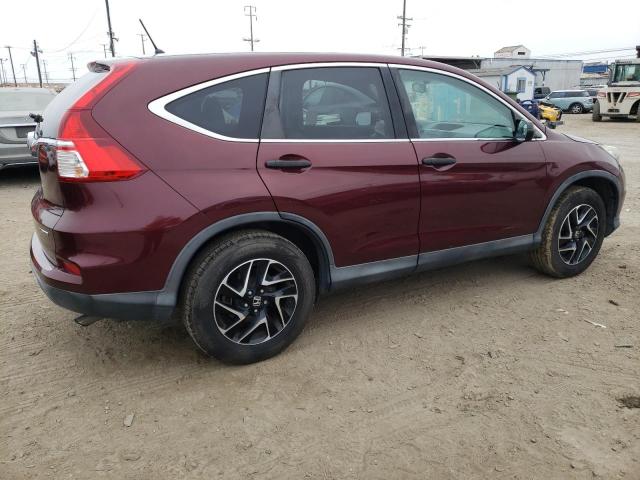 2016 Honda Cr-V Se VIN: 2HKRM3H45GH550215 Lot: 58965154