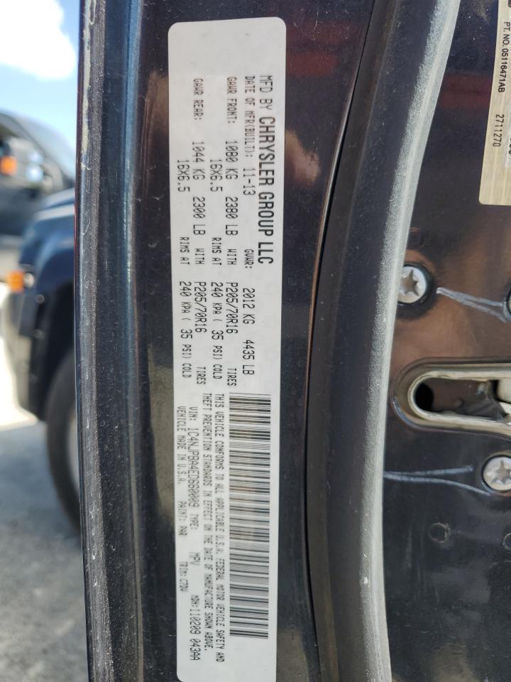 1C4NJPBA4ED660009 2014 Jeep Patriot Sport