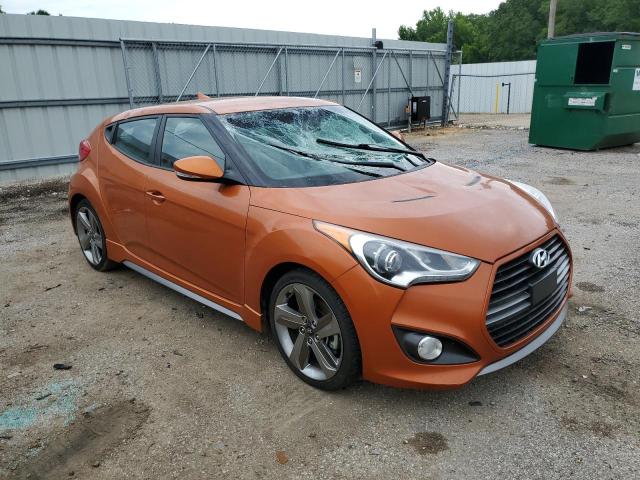 2013 Hyundai Veloster Turbo VIN: KMHTC6AE0DU136673 Lot: 57414314