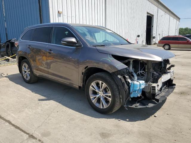 VIN 5TDJKRFH6ES006793 2014 Toyota Highlander, Xle no.4