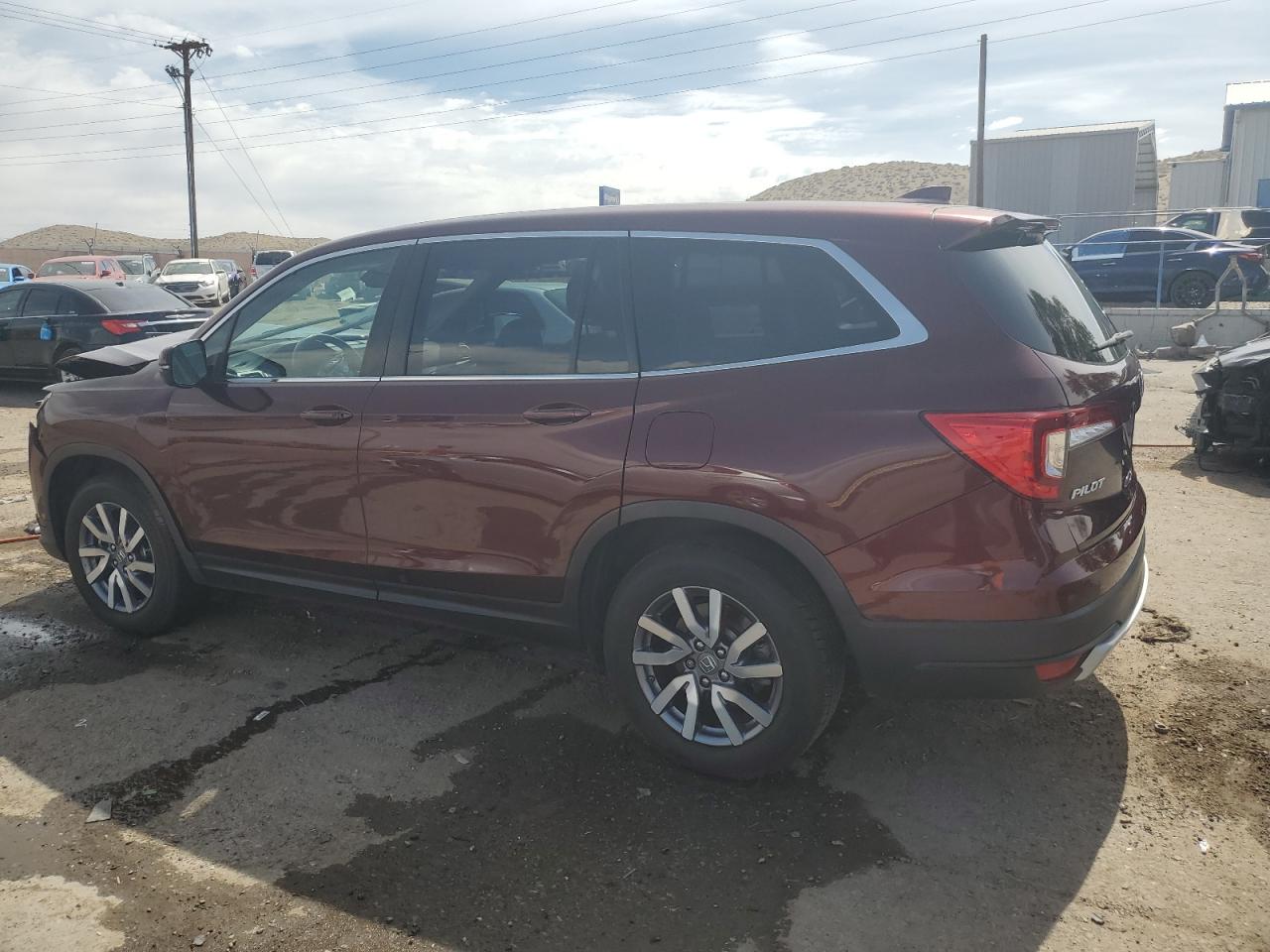 2020 Honda Pilot Ex vin: 5FNYF5H3XLB005564