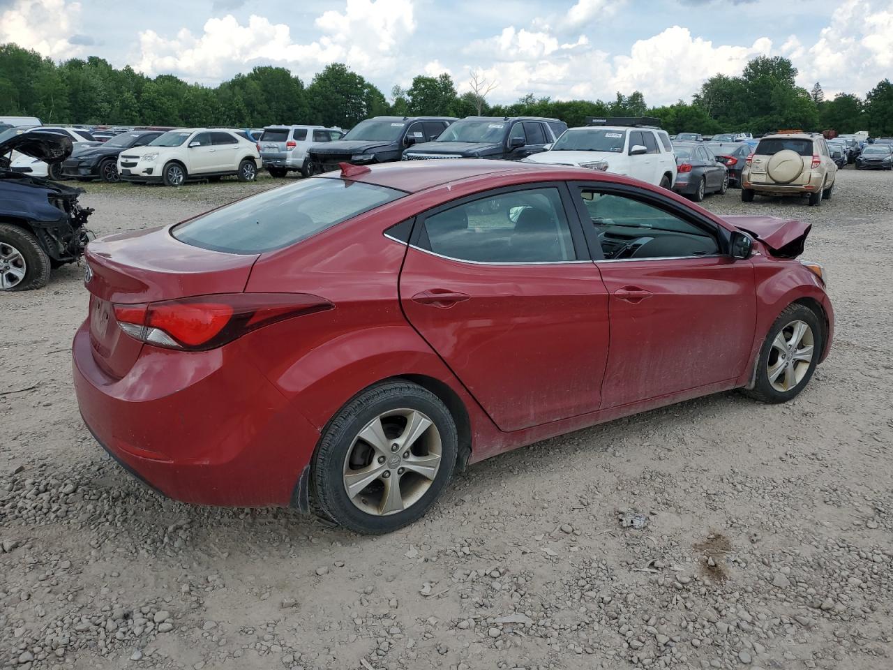 2016 Hyundai Elantra Se vin: KMHDH4AE5GU585264