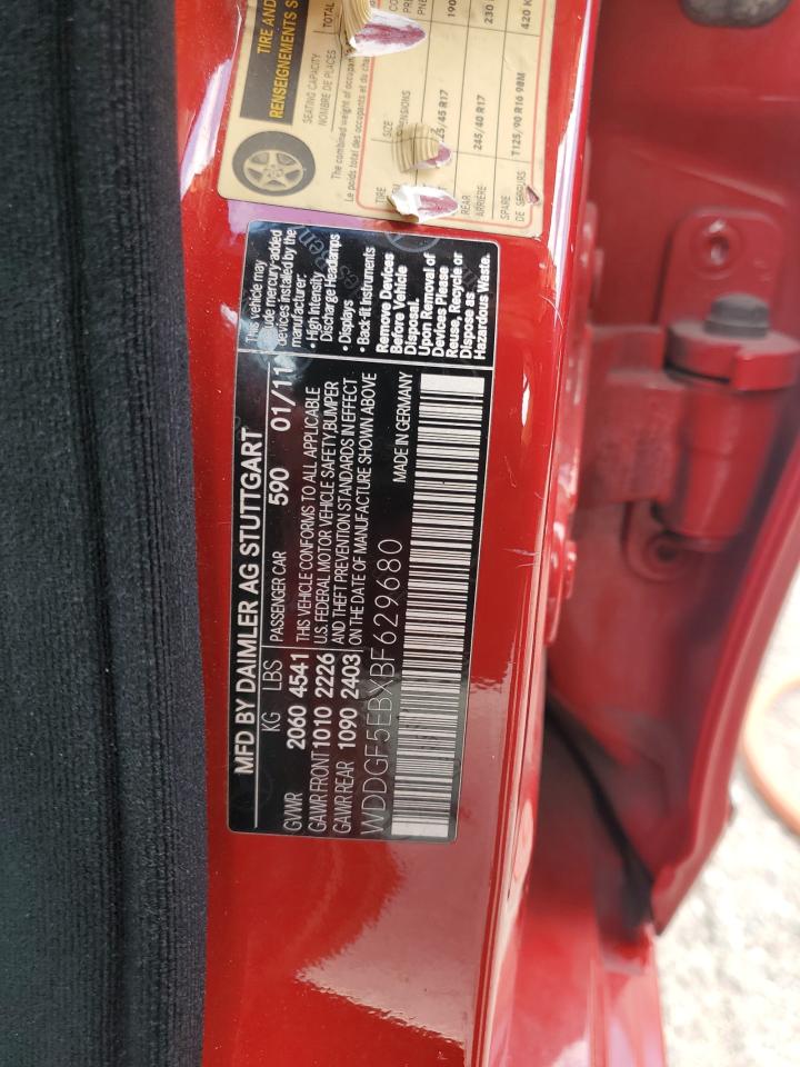 WDDGF5EBXBF629680 2011 Mercedes-Benz C 300