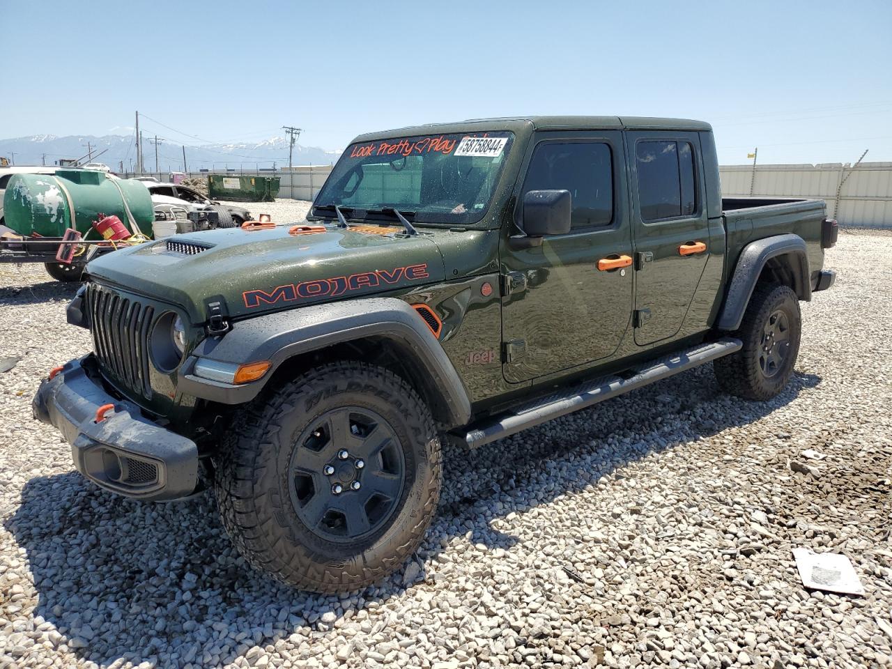 2022 Jeep Gladiator Mojave vin: 1C6JJTEG8NL161248