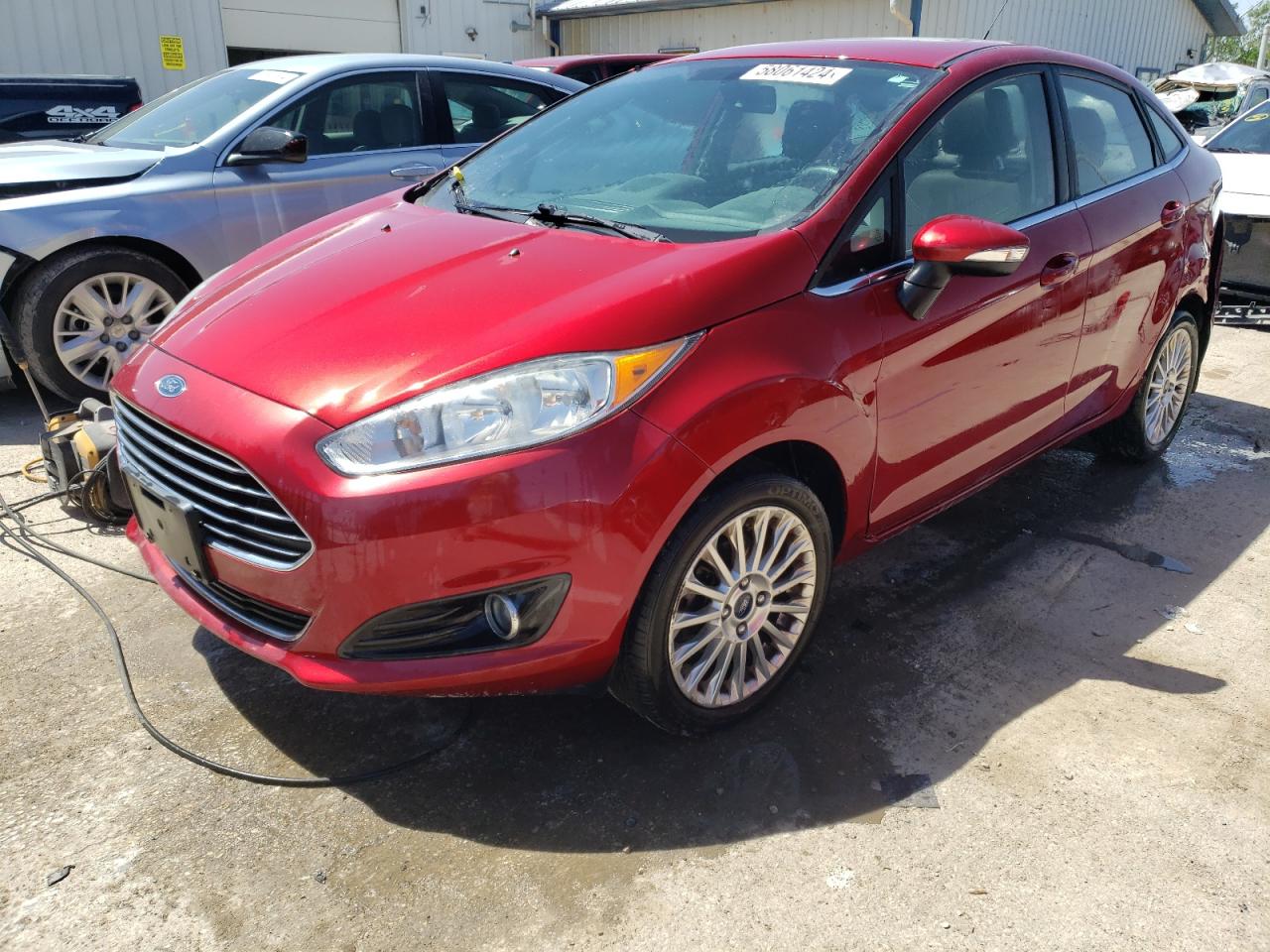 2016 Ford Fiesta Titanium vin: 3FADP4CJ6GM163290