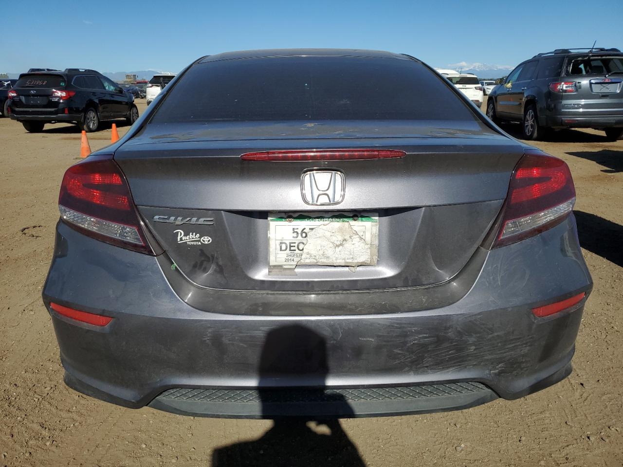 2HGFG3B81EH524496 2014 Honda Civic Ex