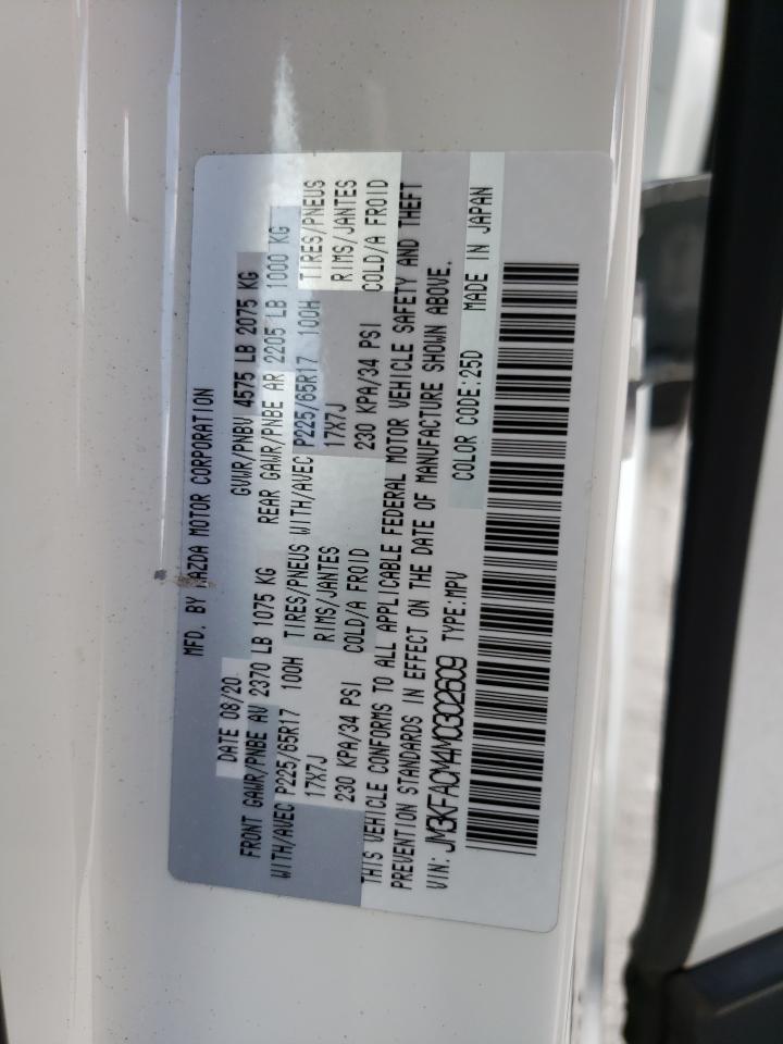 JM3KFACM4M0302609 2021 Mazda Cx-5 Touring