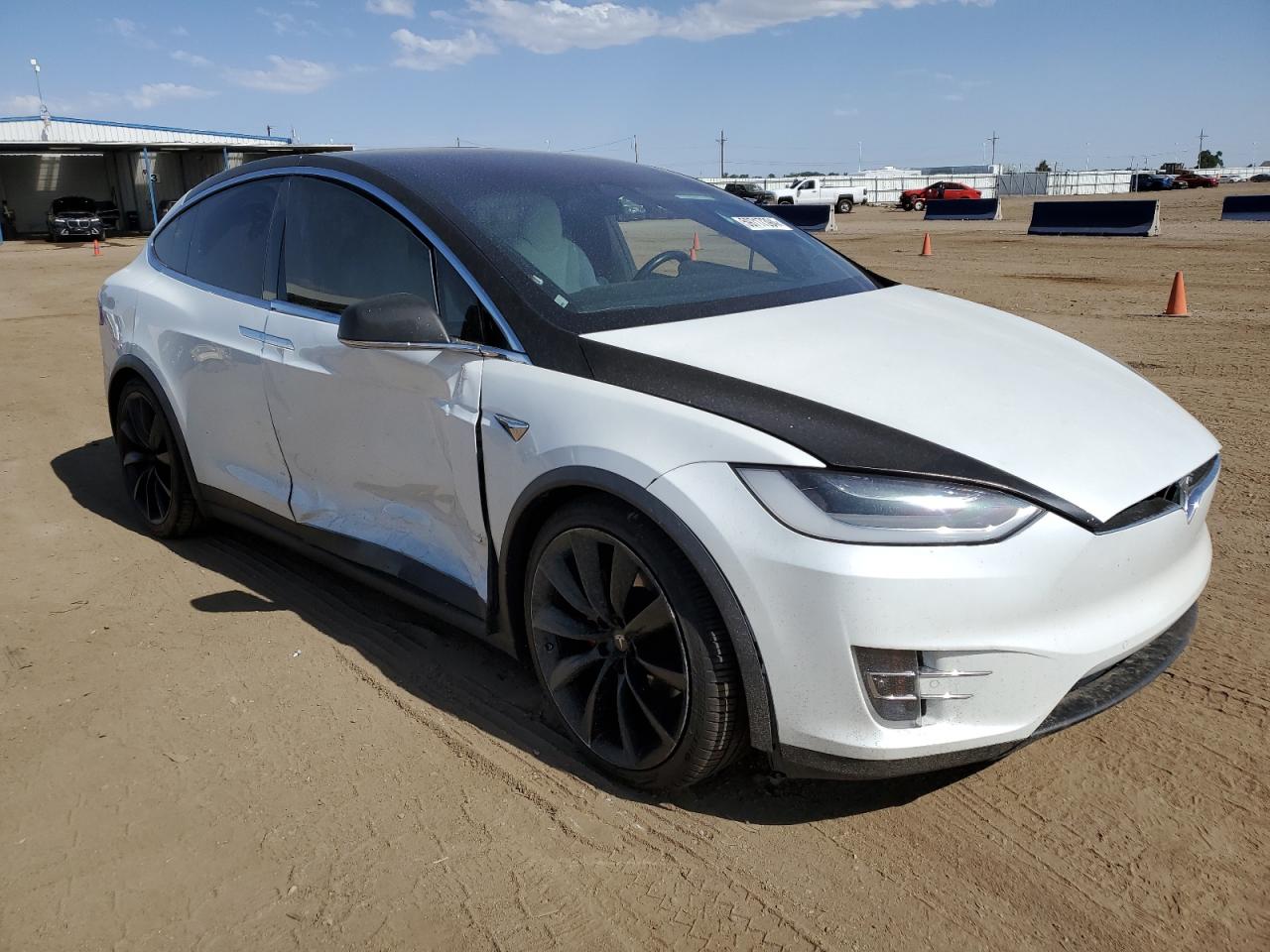 Lot #2989192707 2020 TESLA MODEL X