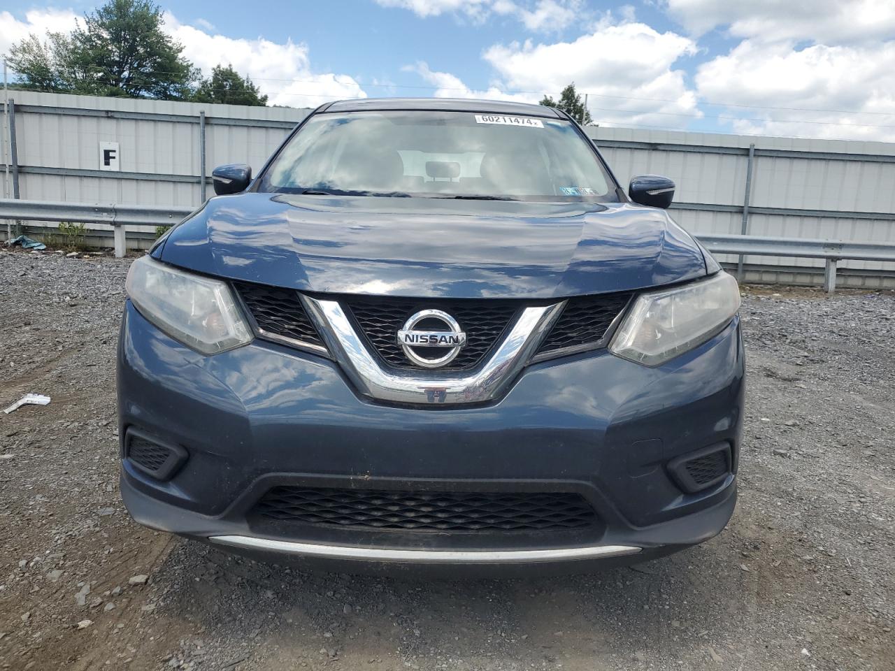 2015 Nissan Rogue S vin: KNMAT2MV7FP539602