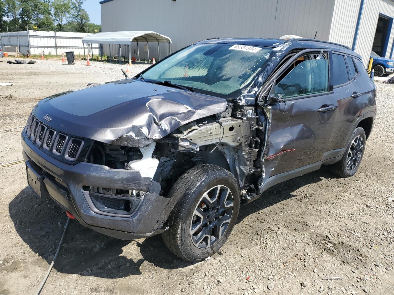 2019 Jeep Compass Trailhawk vin: 3C4NJDDBXKT651020