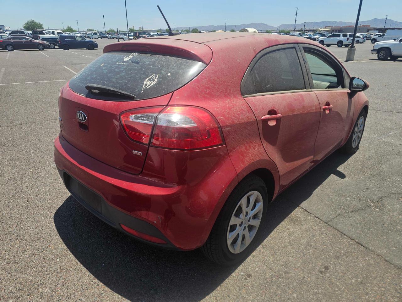 2013 Kia Rio Lx vin: KNADM5A36D6246854