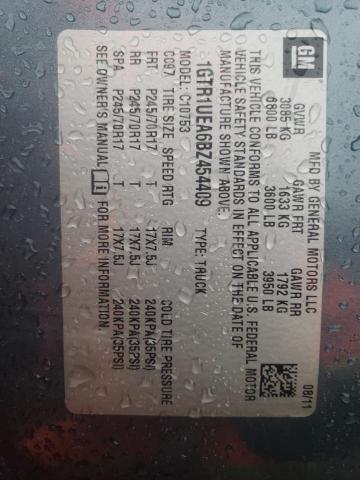 2011 GMC Sierra C1500 Sl VIN: 1GTR1UEA6BZ454409 Lot: 57027564