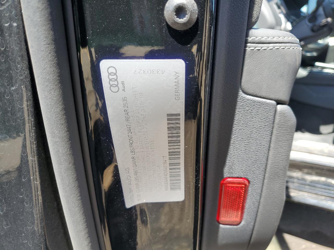 WAUEAAF40MA018417 2021 Audi A4 Premium Plus 45