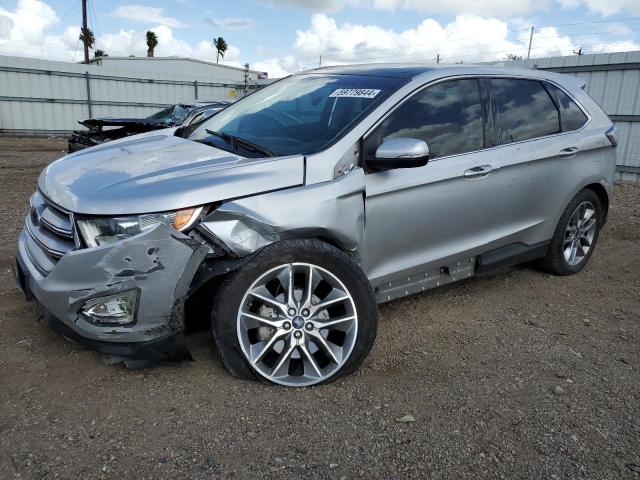 Vin: 2fmtk3k95fbb47325, lot: 59779844, ford edge titanium 20151