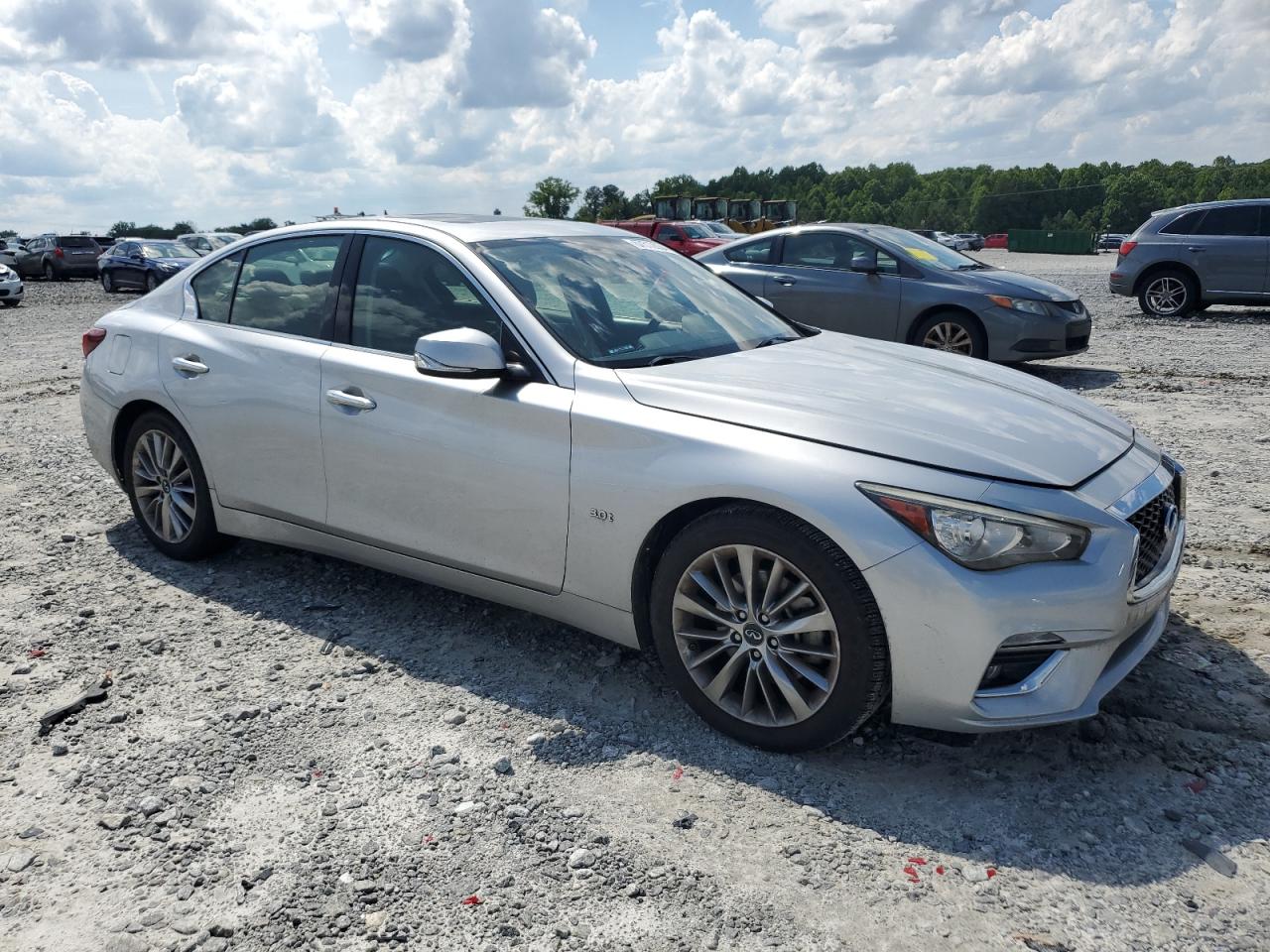 2018 Infiniti Q50 Luxe vin: JN1EV7AP3JM364096