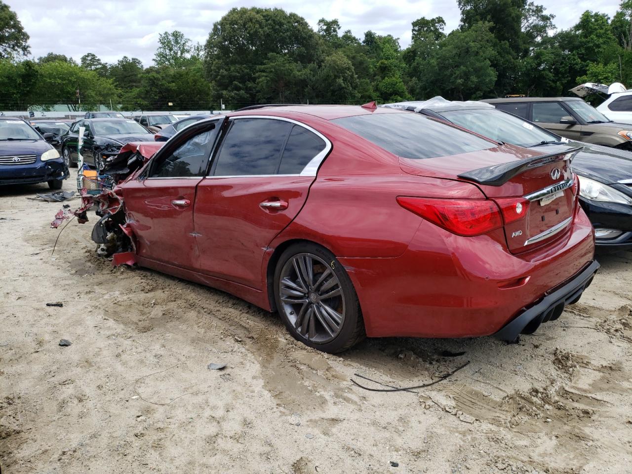 JN1AV7ARXEM702714 2014 Infiniti Q50 Hybrid Premium