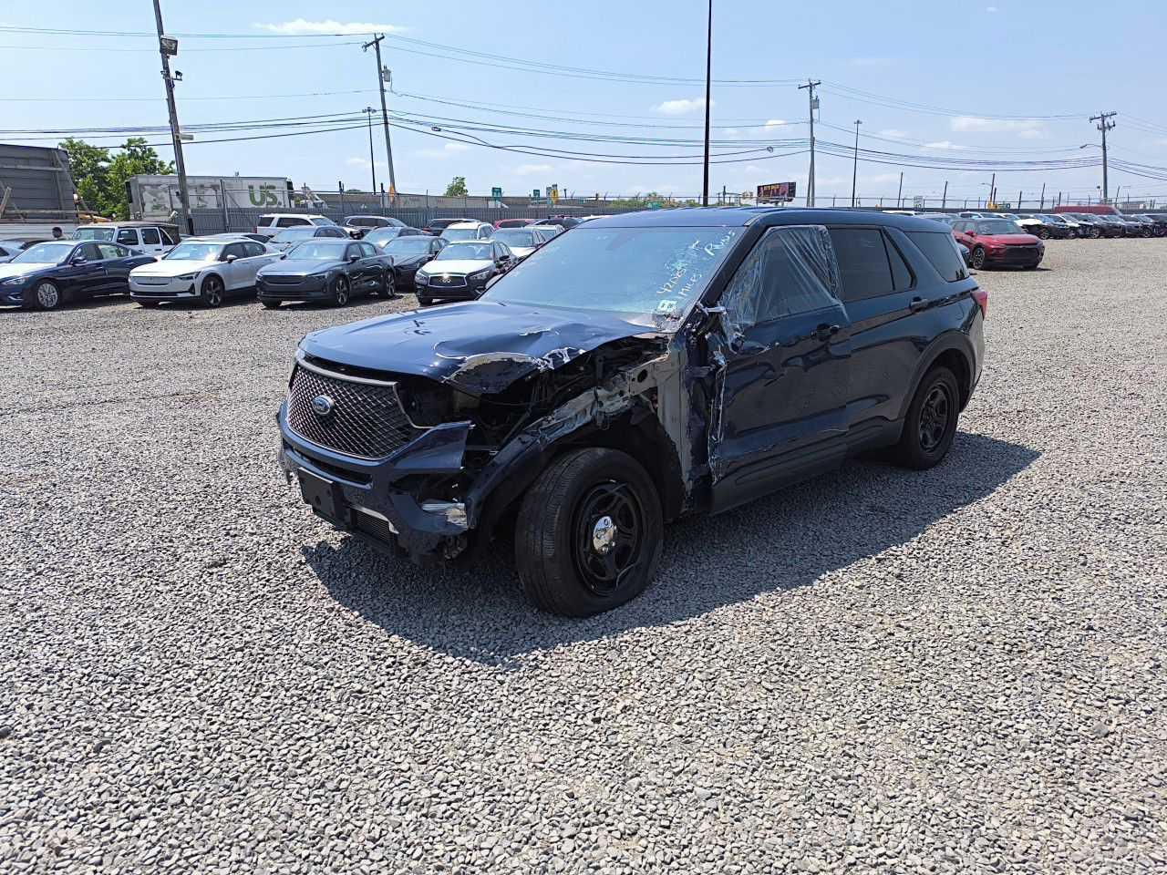 2021 Ford Explorer Police Interceptor vin: 1FM5K8AB3MGB21709