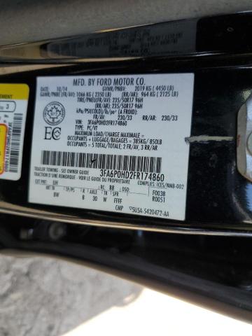 VIN 3FA6P0HD2FR174860 2015 Ford Fusion, SE no.12