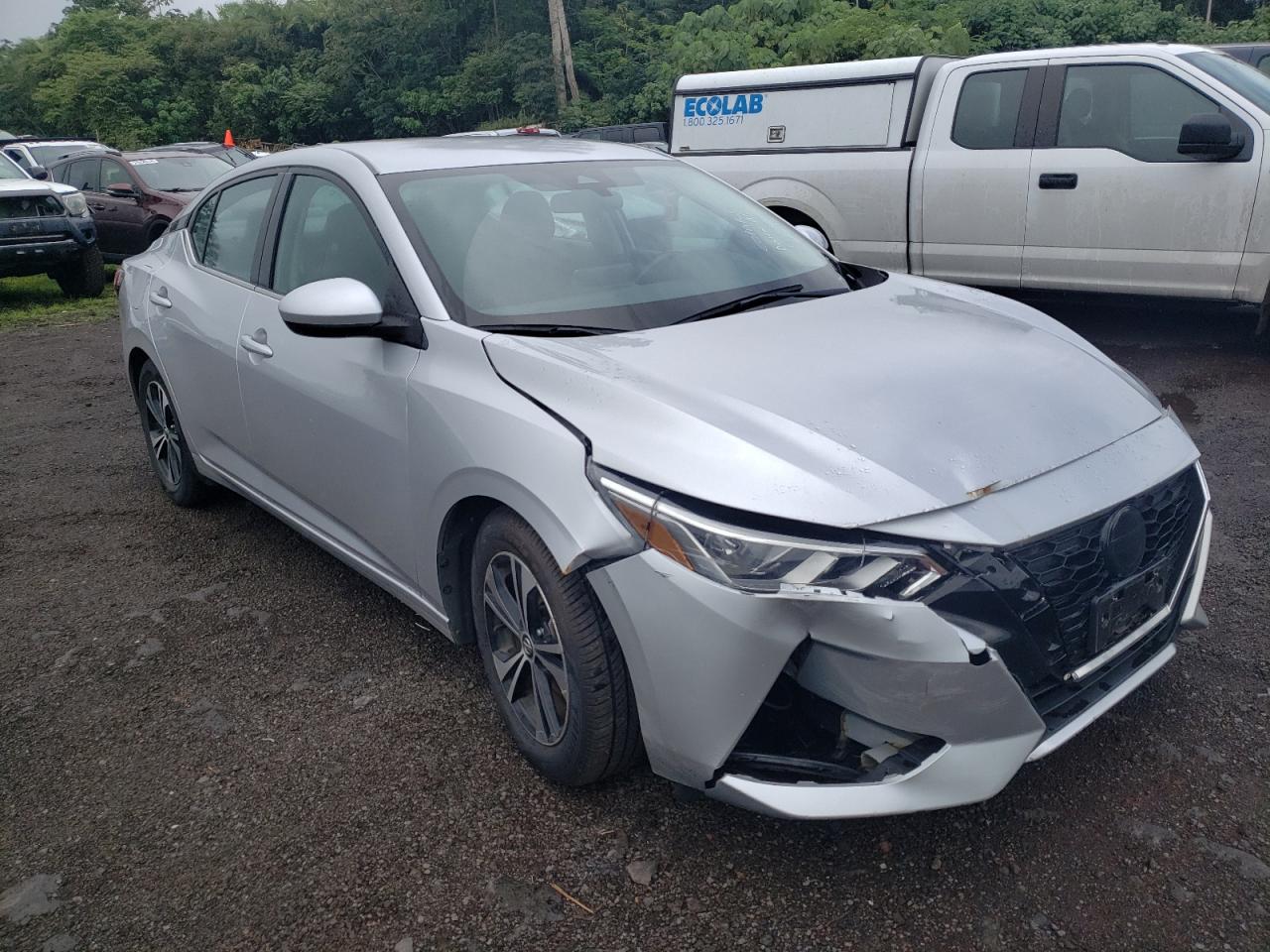 Lot #2645424744 2021 NISSAN SENTRA SV