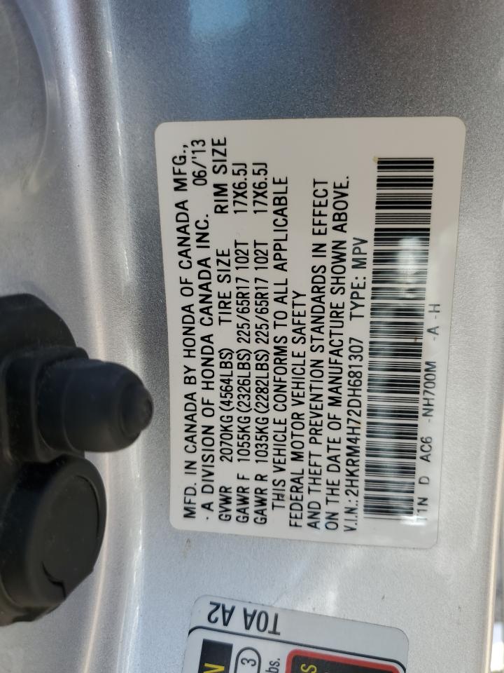 2HKRM4H72DH681307 2013 Honda Cr-V Exl