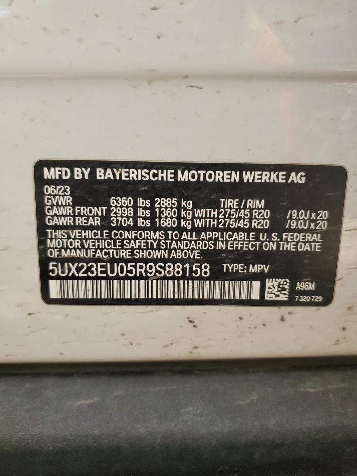 5UX23EU05R9S88158 2024 BMW X5 xDrive40I