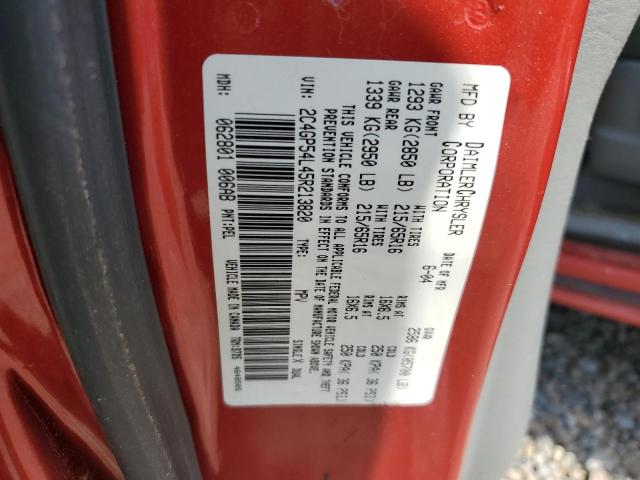 2005 Chrysler Town & Country Touring VIN: 2C4GP54L45R213820 Lot: 61246544