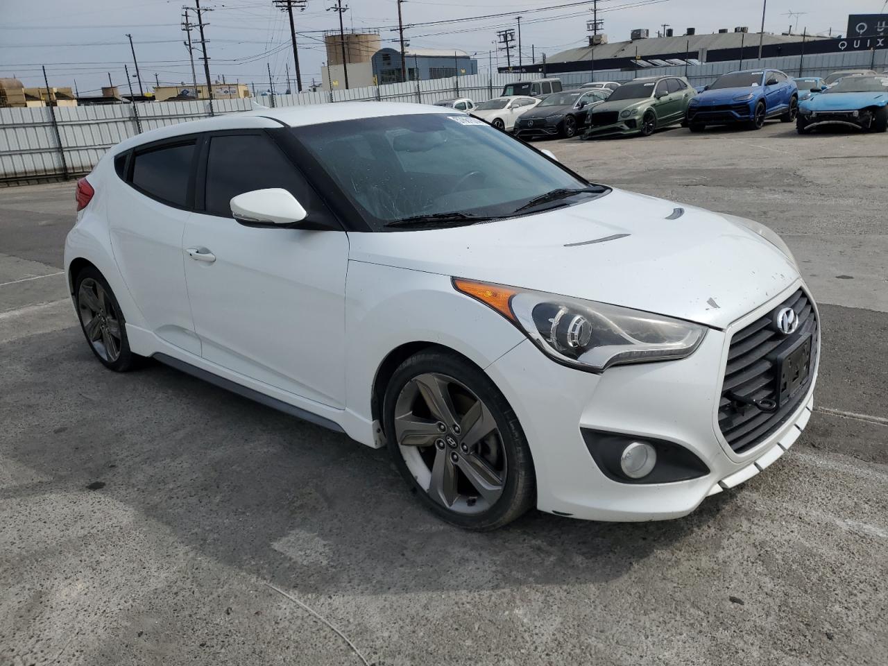 KMHTC6AE8FU221313 2015 Hyundai Veloster Turbo