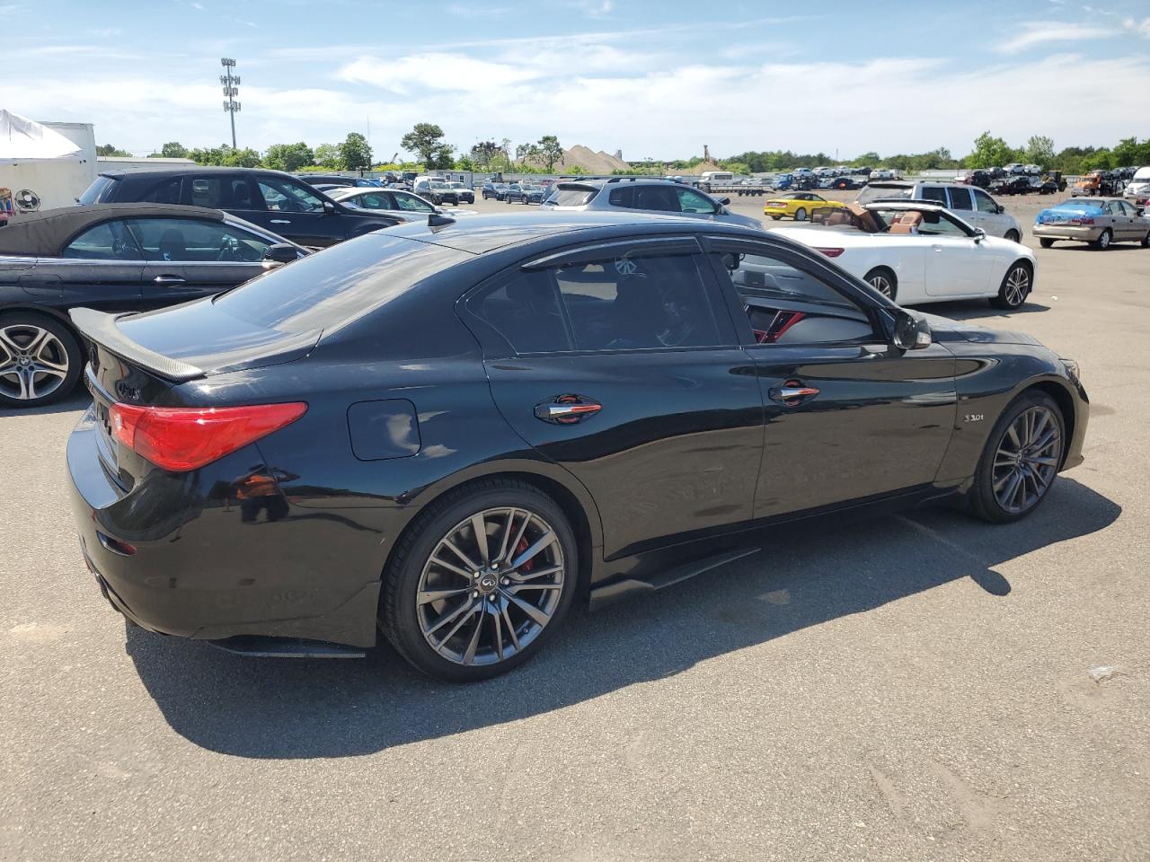 JN1FV7ARXHM872078 2017 Infiniti Q50 Red Sport 400