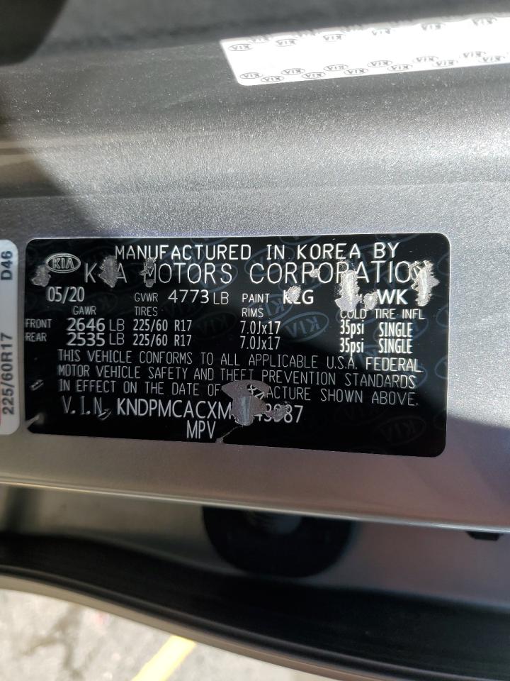 KNDPMCACXM7843987 2021 Kia Sportage Lx