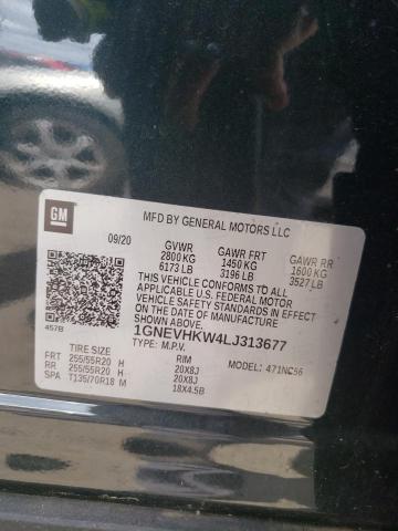 2020 Chevrolet Traverse Lt VIN: 1GNEVHKW4LJ313677 Lot: 57473984