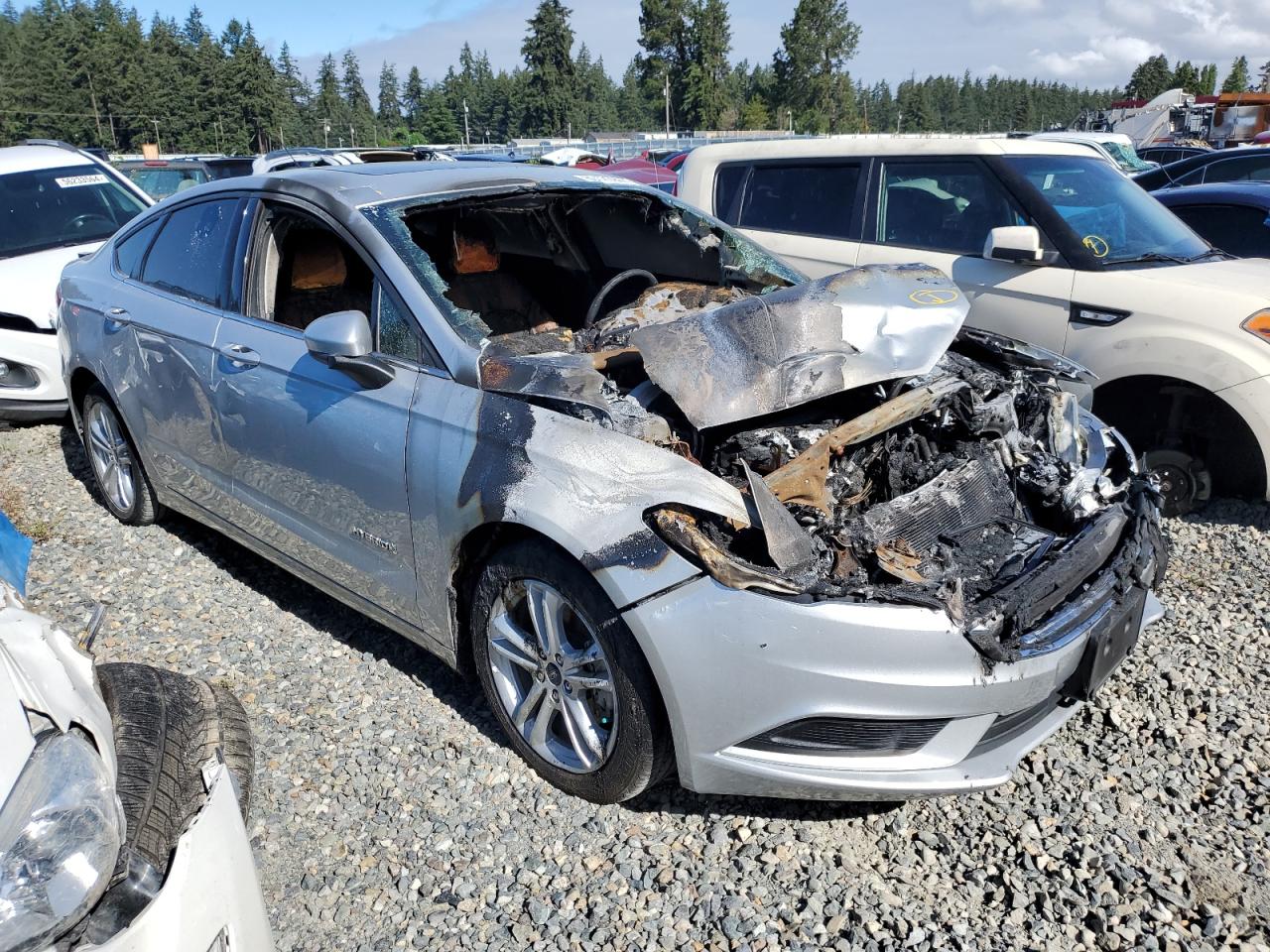 2018 Ford Fusion Se Hybrid vin: 3FA6P0LU6JR242030