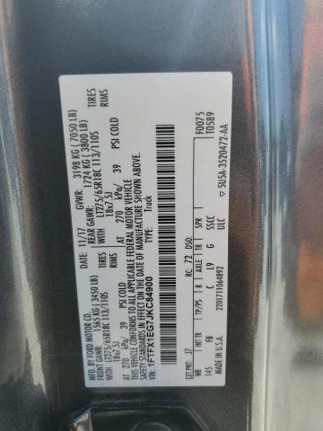 2018 Ford F150 Super Cab VIN: 1FTFX1EG7JKC84900 Lot: 57723764