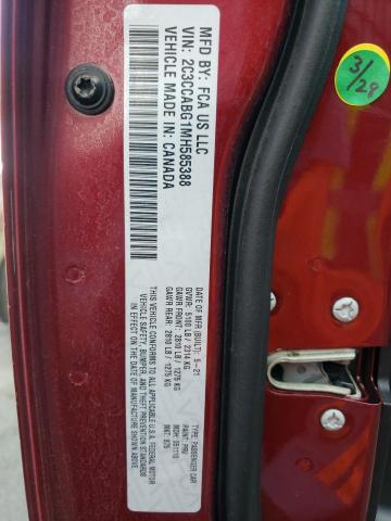 2021 CHRYSLER 300 S - 2C3CCABG1MH585388