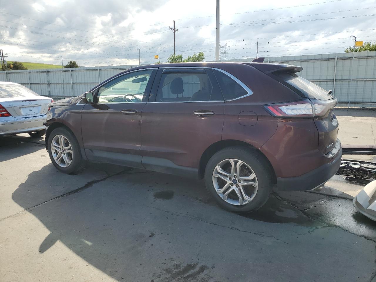 2017 Ford Edge Titanium vin: 2FMPK4K81HBB79237